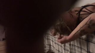 Blonde inside Panties Facefucked Hardcore