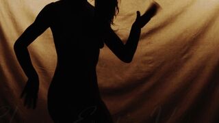 Softcore - Ex-Wife's Silhoutte Dancing Nude to Celebrate 350K Views