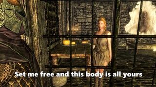 Andrea's Prison Gang Bang a Skyrim Story