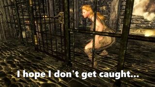 Andrea's Prison Gang Bang a Skyrim Story
