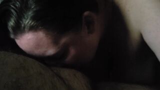 Chubby Fiance Wakes up Hubby and makes him Grow with