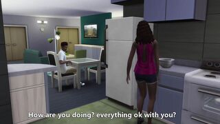 Divorced milf fucks son's rich friend for cash
