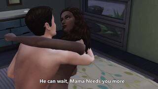 Divorced milf fucks son's rich friend for cash