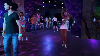 3DXChat - MMF group sex pounded club
