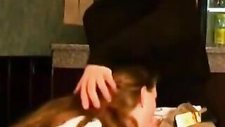 Hot & Steamiest Couple Ever! Old Man Fucks Young Blonde In Public Park With A View Of The Ocean (NSFW)