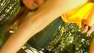 Exotic MILF Outdoor Handjob - Busting A Nut On Her Car Hood