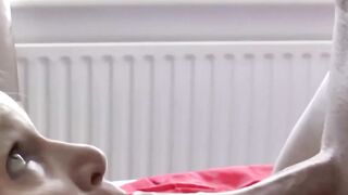 "Mature Milf Receives Facial After Rough Sex - OldNannyPOV"