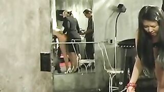 "Bondage Blonde Babes - Teen Submissive Learns Dominatrix Lessons"