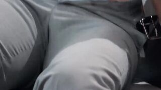 "Interracial Anal Threesome - Huge Load Shower on Muscle Black Guy"