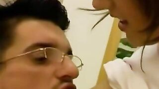 Sex Education Gone Wild! Teacher And Student Have A Passionate Affair In The Class Room
