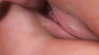 "Hot Amateur Blonde Babe Gives A Sizzling Handjob And Facial For The Cameraman's Eyes Only!"