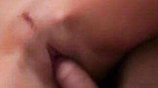 "Hot Amateur Blonde Babe Gives A Sizzling Handjob And Facial For The Cameraman's Eyes Only!"