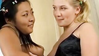 Lesbian MILFs share intense passion on desk in POV style - Erin Electra & Ava Addams