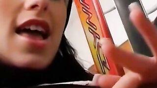 Outdoor Sex Kitten Anneka Doll Fucks Herself in Nature's Playground