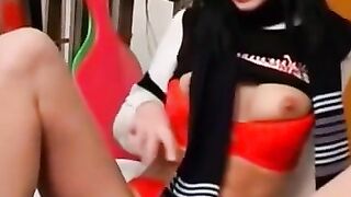 Outdoor Sex Kitten Anneka Doll Fucks Herself in Nature's Playground