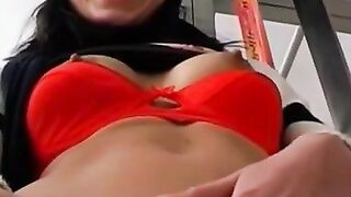 Outdoor Sex Kitten Anneka Doll Fucks Herself in Nature's Playground