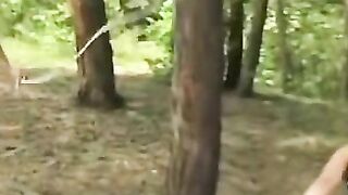 "Lesbian Fun in the Forest"