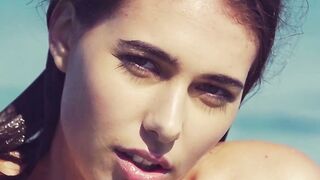 "Teenage Babe in Skimpy Swimwear Teases Viewers with Her Sexuality"
