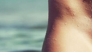 "Teenage Babe in Skimpy Swimwear Teases Viewers with Her Sexuality"