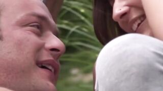 "Outdoor Freaks #2: Public Sex Adventures" or "Bellinas-Secret-Garden": A public sex adventure with an Italian beauty named Bellina who is seduced in her secret garden while on vacation at a se