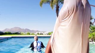 "Nicole Kiddee's Outdoor Sexcapade - Black Girl Gets Her Pussy Filled With White Seed"