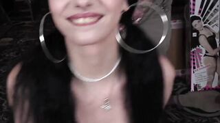 "Skinny Petite Teen Slut Cecilia Taylor Gets Facial After Jerking Off Her Step-Dad"