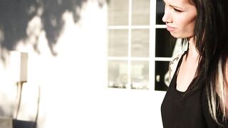 "Callie Cyrpus - Hot Blonde Babe Gets A Huge Facial Load From Her Step-Brother"