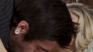 "Skinny Petite Teen Girl Rides A Huge Dick In Her First Ever Anal Sex Experience"