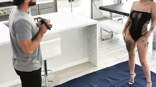 "Hot Photographer Johnnny Castle Fucks His Model's Ass in Studio"