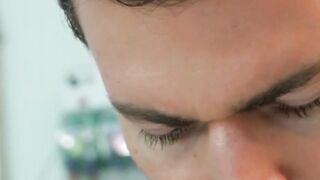 "Classy Guy Enjoys A Sloppy Blowjob And Gets Fucked Hard In The Ass"