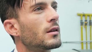 "Classy Guy Enjoys A Sloppy Blowjob And Gets Fucked Hard In The Ass"