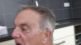 "Grandfather's Blow Job - Old Man Fucks Young Guy And Swallows His Load"