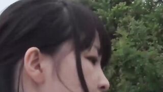 "Japanese Teen Outdoor Pantie Wetting Adventure"