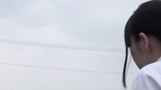 "Japanese Teen Outdoor Pantie Wetting Adventure"