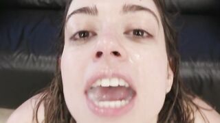 "Brazilian Babe Gives A Sensual Blowjob To Her Russian Lover"