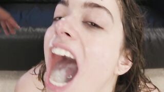 "Brazilian Babe Gives A Sensual Blowjob To Her Russian Lover"
