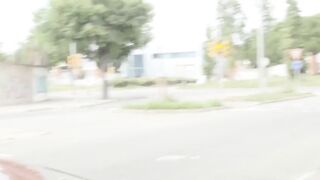 "Outdoor Freak - Big Dick Riding Lil' Red Hot Pussy of Ink-Lily Vernon"