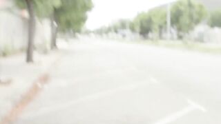 "Outdoor Freak - Big Dick Riding Lil' Red Hot Pussy of Ink-Lily Vernon"