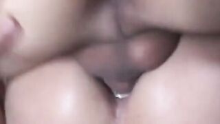 "Transgender Babe in Lingierie Fucks Her Man Hard Anal Sex & Facial"