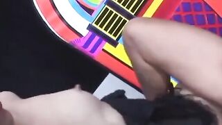 "Transgender Babe in Lingierie Fucks Her Man Hard Anal Sex & Facial"