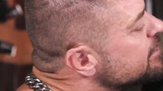 "Horny Leather Daddy Fucks His Twink Boy's Ass - BDSM Anal Sex"