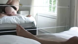 "3way Throat-Fuck Fest - Petite Teen Babe Lacy Star Gets Double Facial"
