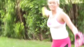 "Babes Gone Wild! - Team Building Exercise Turns Into A Sexual Adventure"