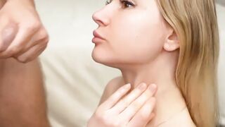 "Blondie's Sloppy Deepthroat & Facial - POV BJ with Big Dick in HD"