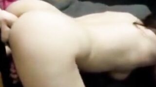 "Reverse Cowgirl Riding Dildo - Sex Toy Solo MILF Mommy HD"