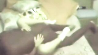 "Black Lover's Spying Adventure - Old Granny Fucked By A Young Black Guy"