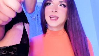 "Transgender Duo - Anal Sex in Lingerie with Facial Finish"