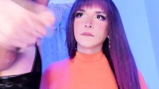 "Transgender Duo - Anal Sex in Lingerie with Facial Finish"
