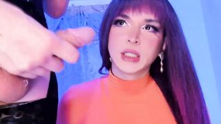 "Transgender Duo - Anal Sex in Lingerie with Facial Finish"