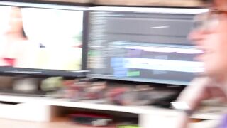 "Nerd-Turned-Hunk's 'Trick Shot': Porn Star Wife Gets Surprised With A Dick In Her Mouth"